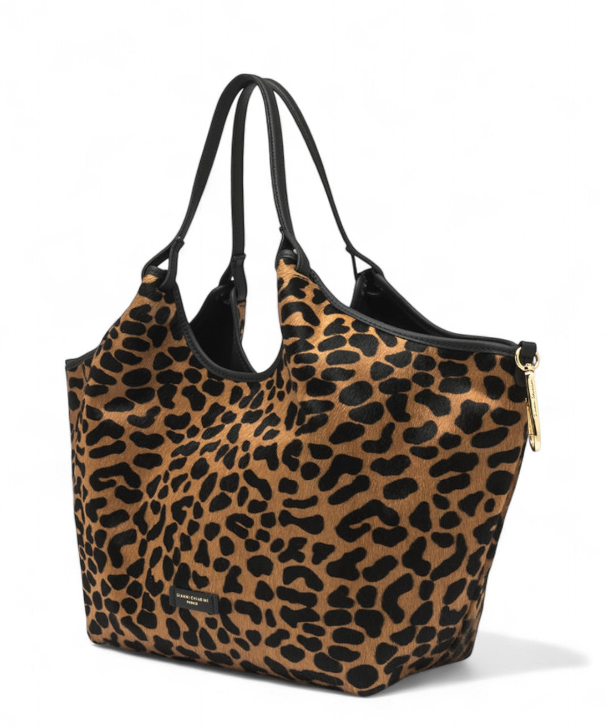 Gianni Chiarini Dua Big Borsa a Spalla in Pelle Effetto Cavallino