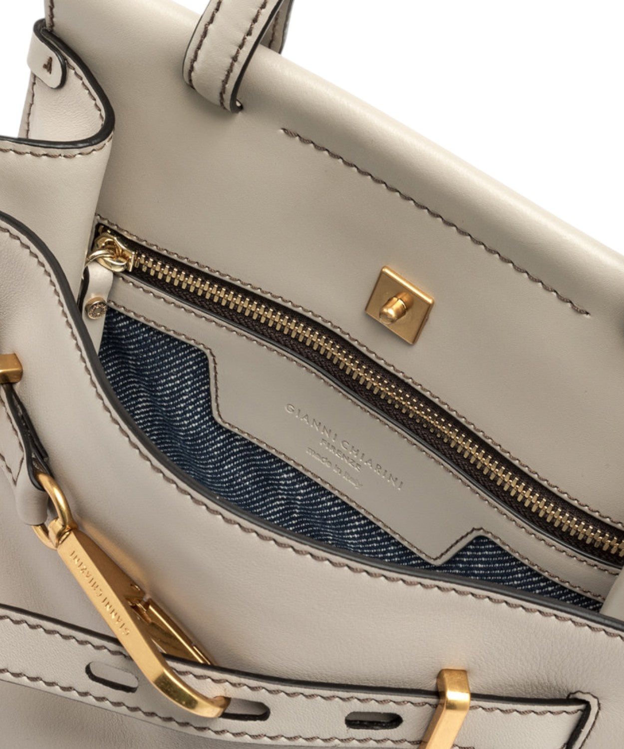 Borsa Tilda Mini in Pelle Liscia-Gianni Chiarini-Borse a mano-Vittorio Citro Boutique