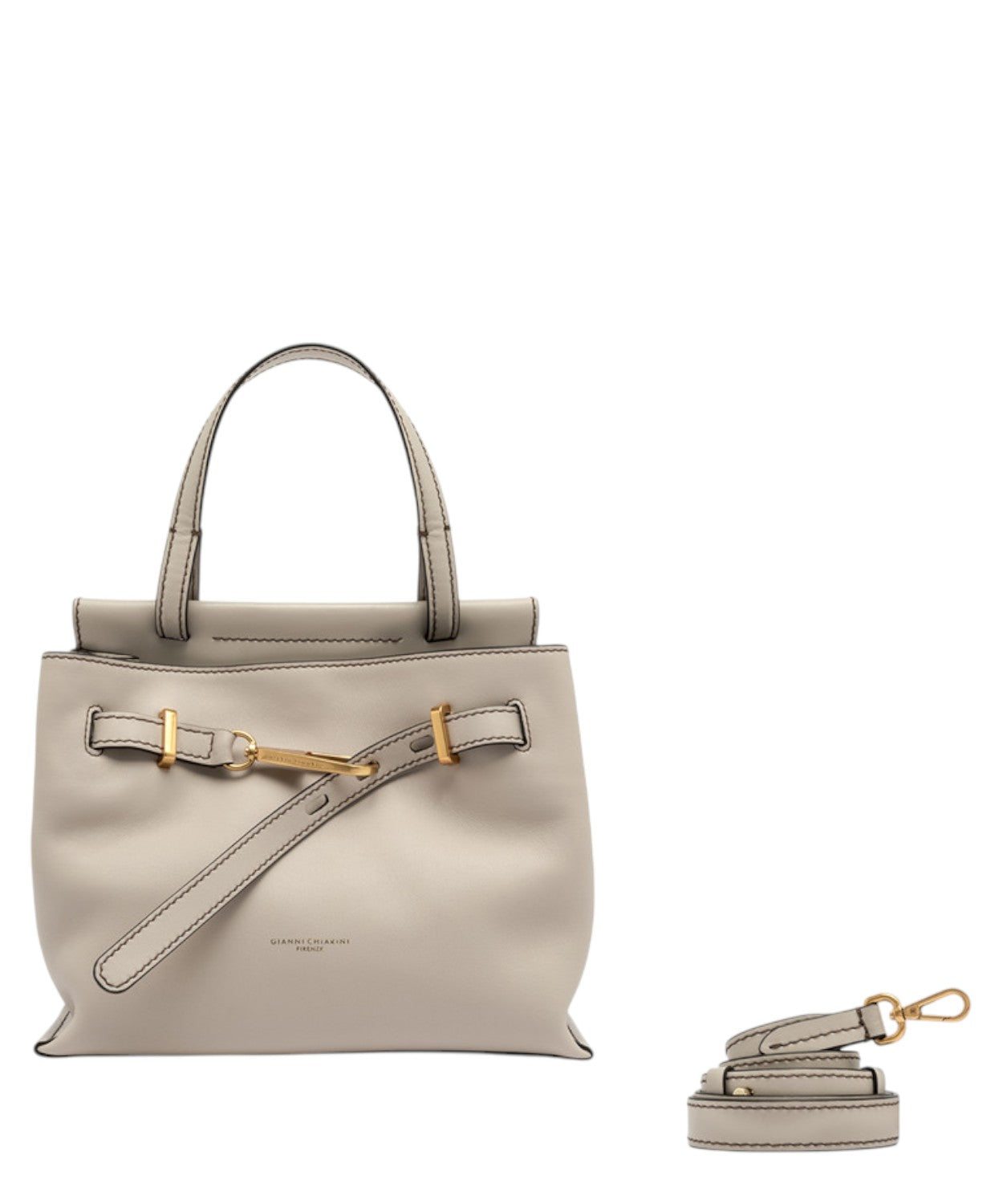 Borsa Tilda Mini in Pelle Liscia-Gianni Chiarini-Borse a mano-Vittorio Citro Boutique