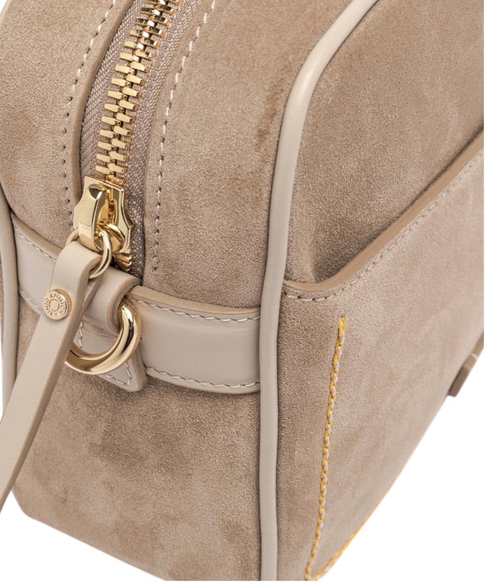 Borsa Nina in suede-Gianni Chiarini-Borse a spalla-Vittorio Citro Boutique