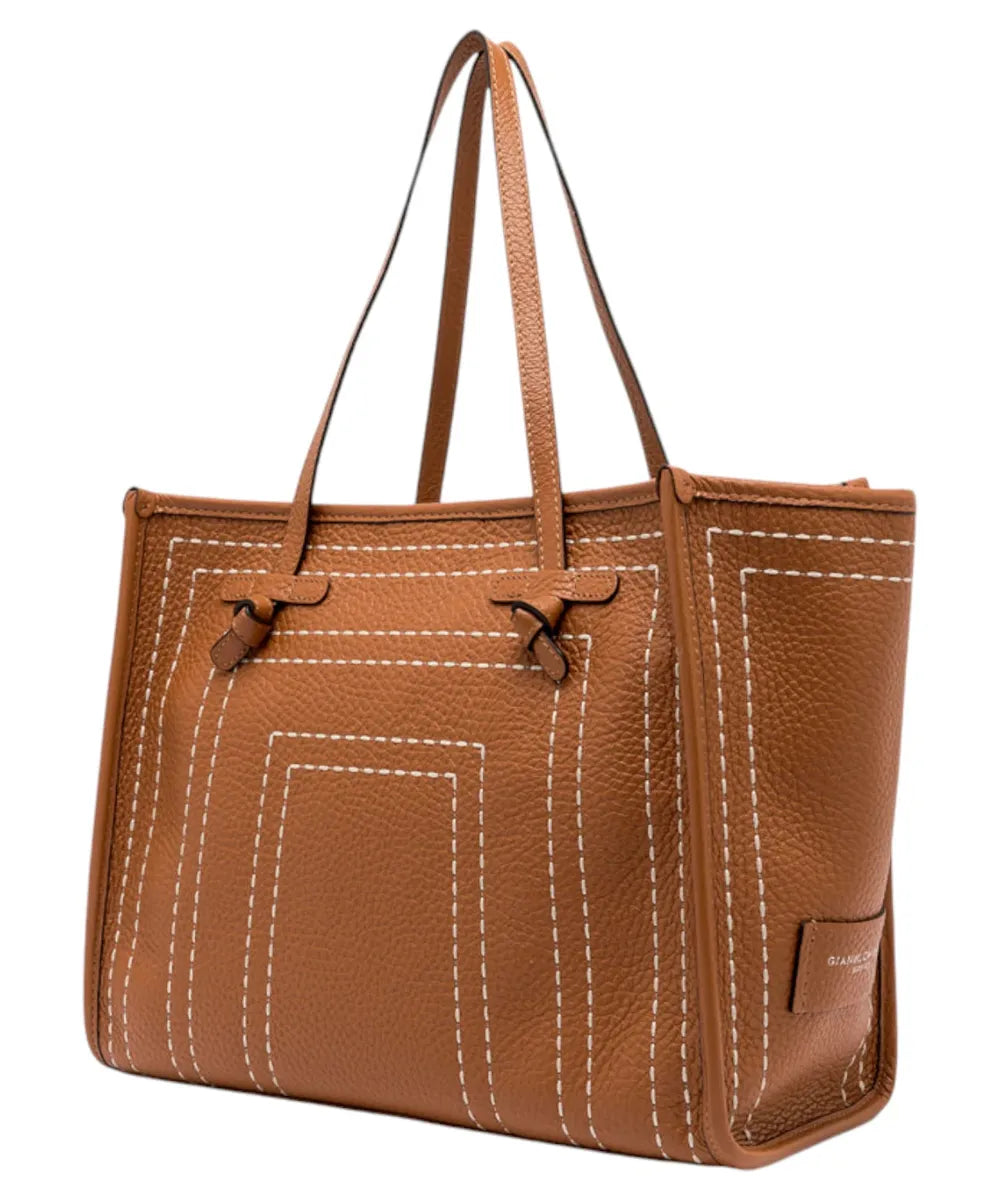 Shopping Marcella in pelle grana maxi-Gianni Chiarini-Borse a spalla-Vittorio Citro Boutique