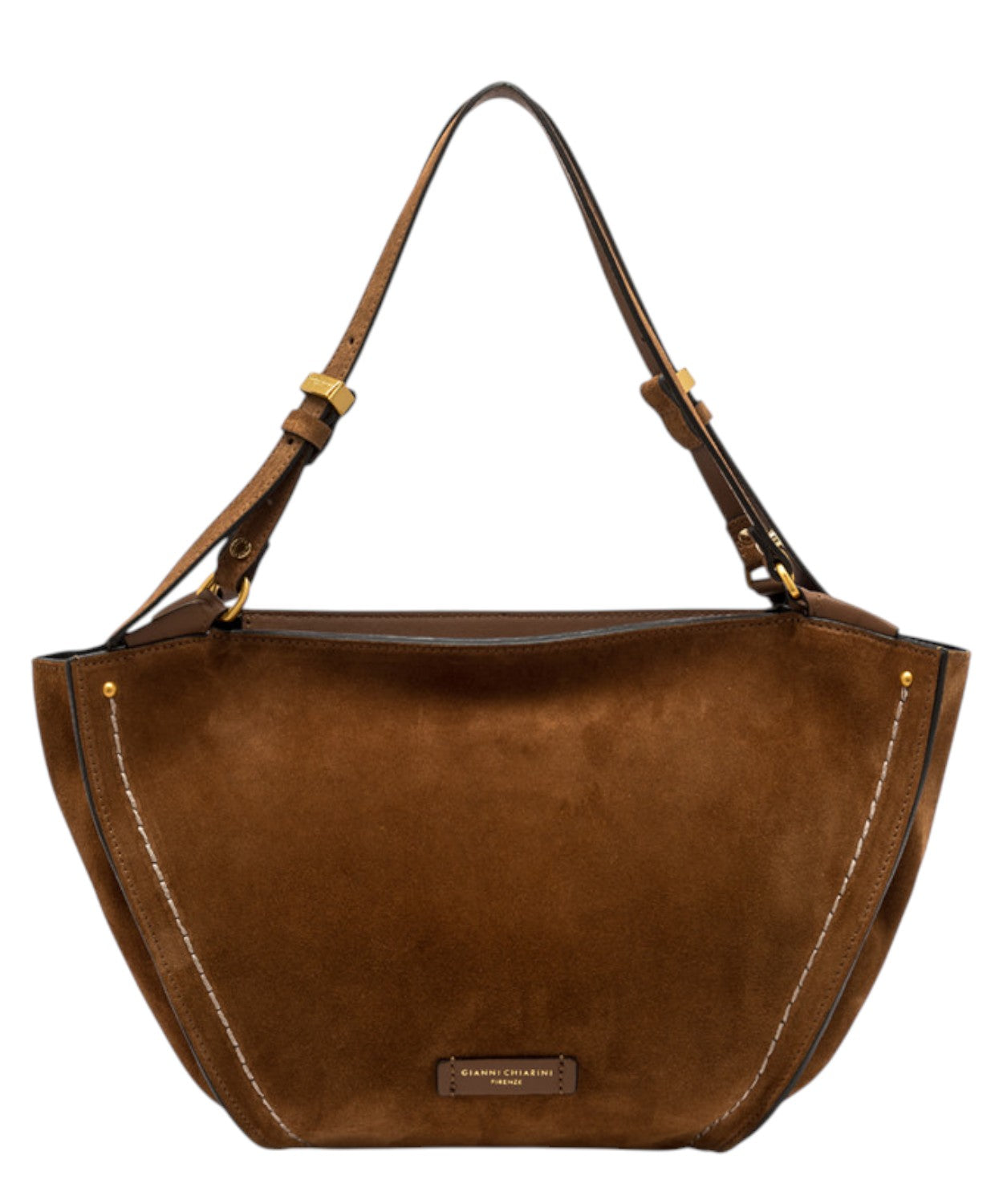 Borsa Bloom Mini in Pelle Scamosciata-Gianni Chiarini-Borse a spalla-Vittorio Citro Boutique