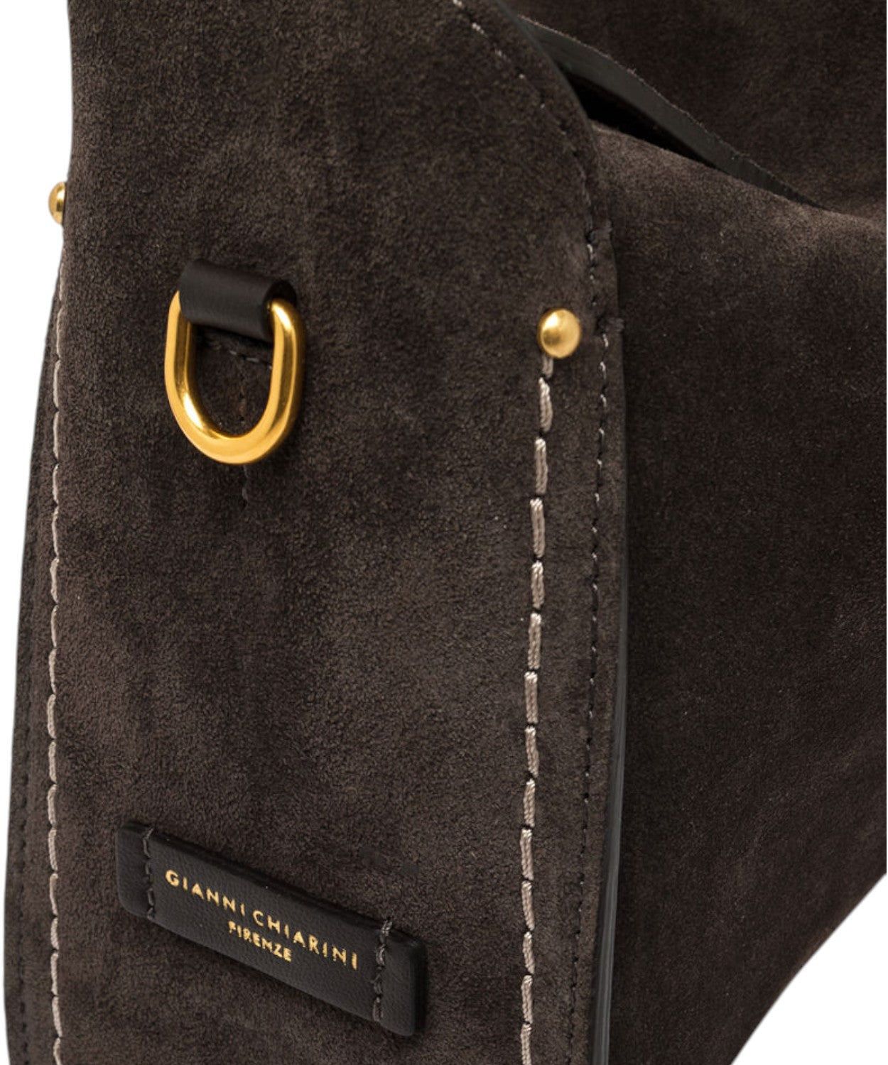 Borsa Penelope Mini in Pelle Scamosciata-Gianni Chiarini-Borse a spalla-Vittorio Citro Boutique