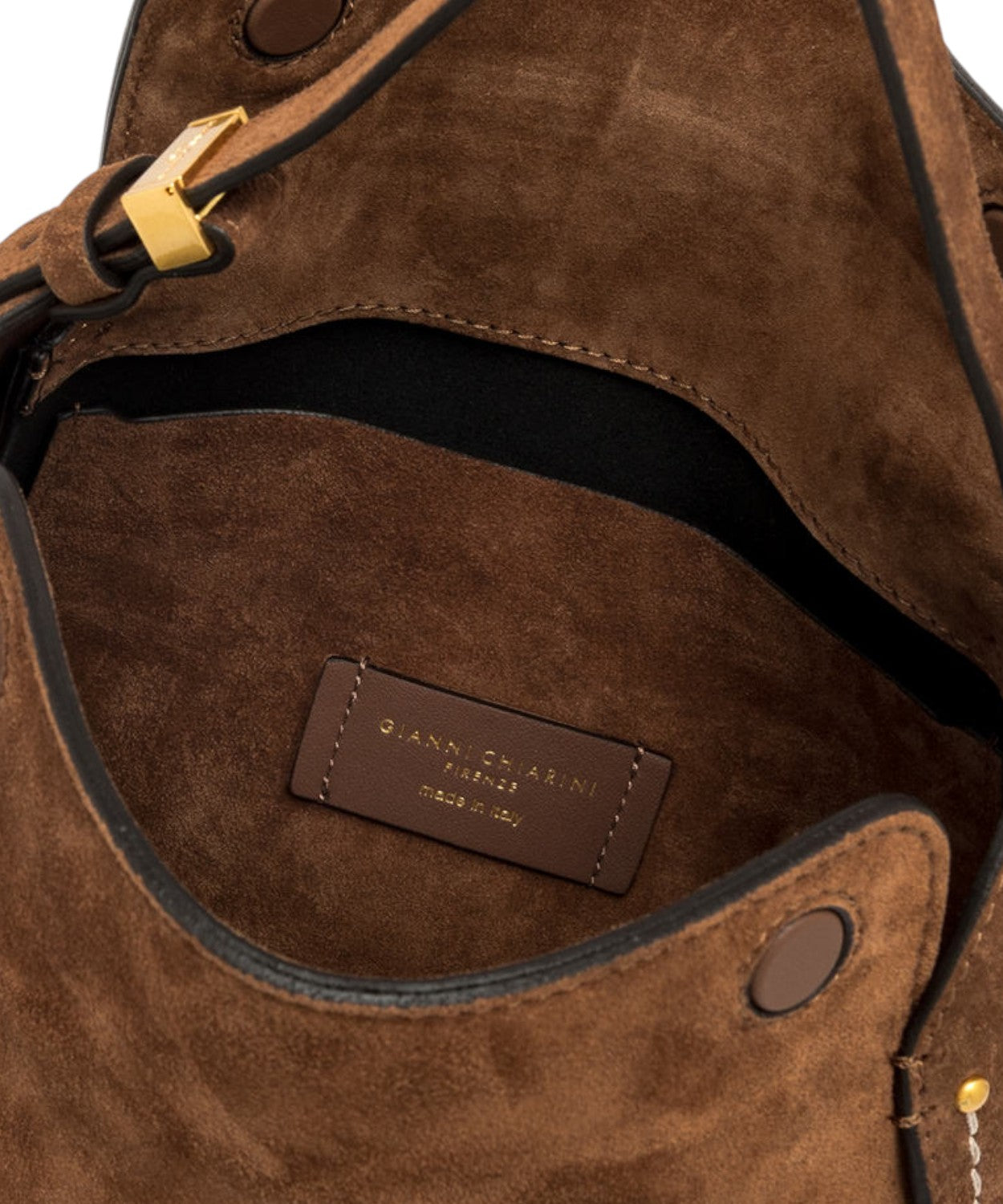 Borsa Penelope Mini in Pelle Scamosciata-Gianni Chiarini-Borse a spalla-Vittorio Citro Boutique