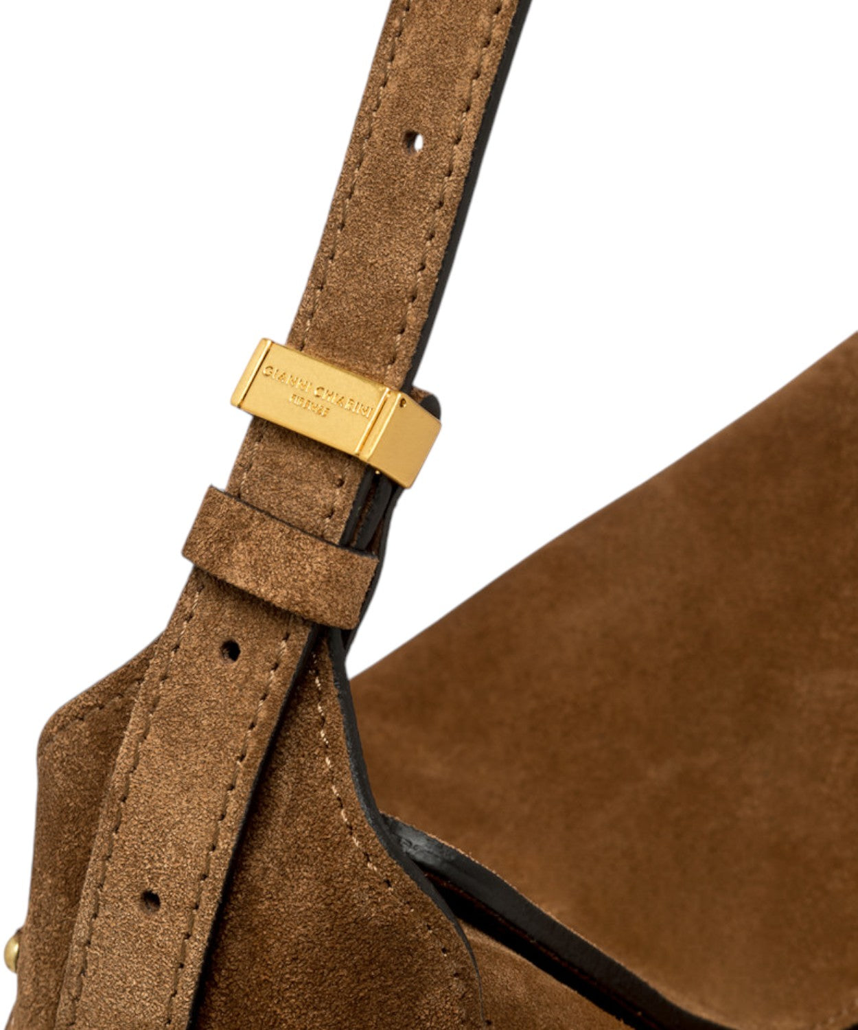 Borsa Penelope in Pelle Scamosciata-Gianni Chiarini-Borse a spalla-Vittorio Citro Boutique