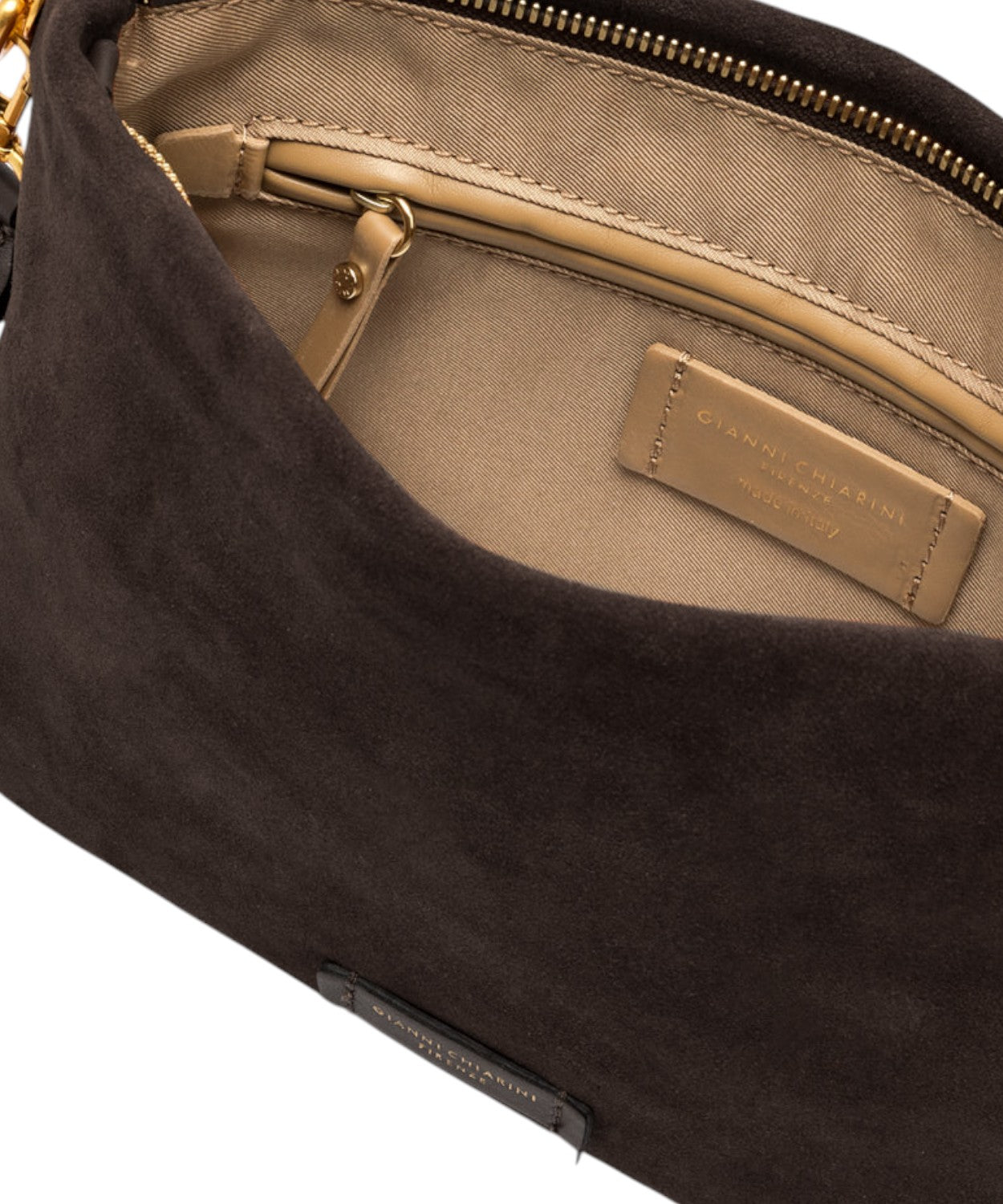 Pochette Brenda in Pelle Scamosciata-Gianni Chiarini-Pochette-Vittorio Citro Boutique