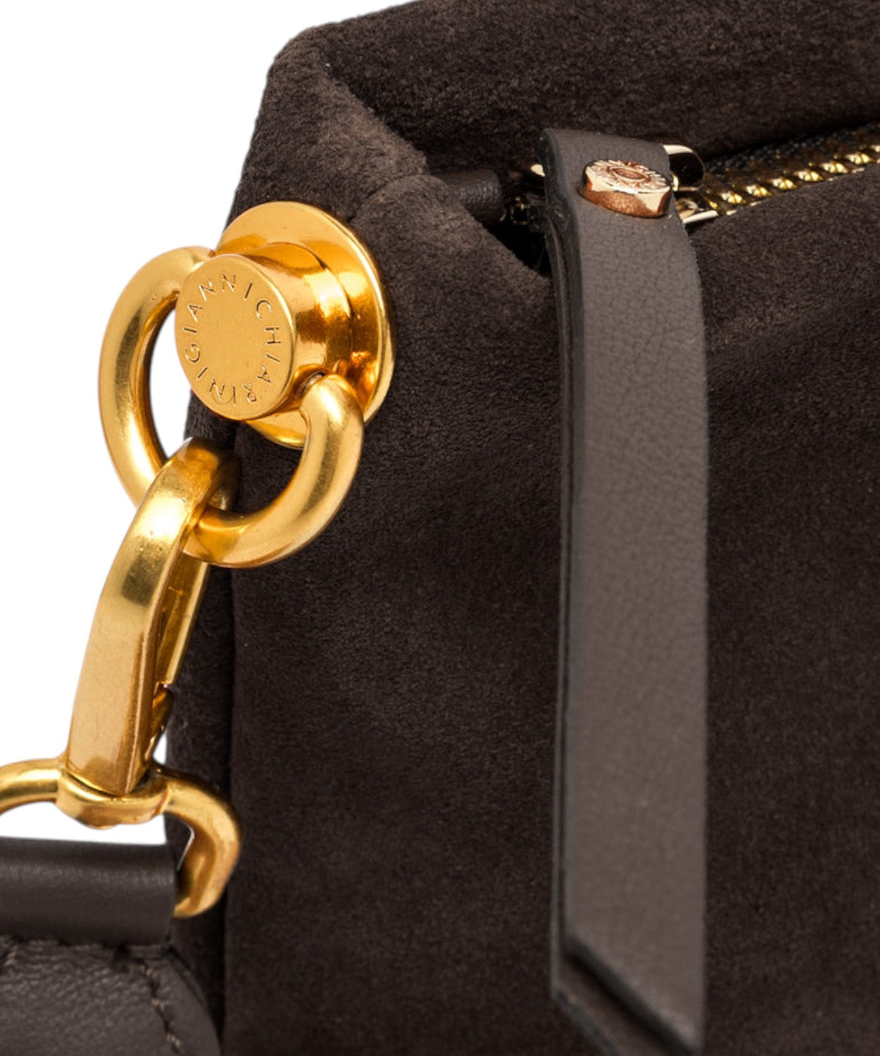 Pochette Brenda in Pelle Scamosciata-Gianni Chiarini-Pochette-Vittorio Citro Boutique