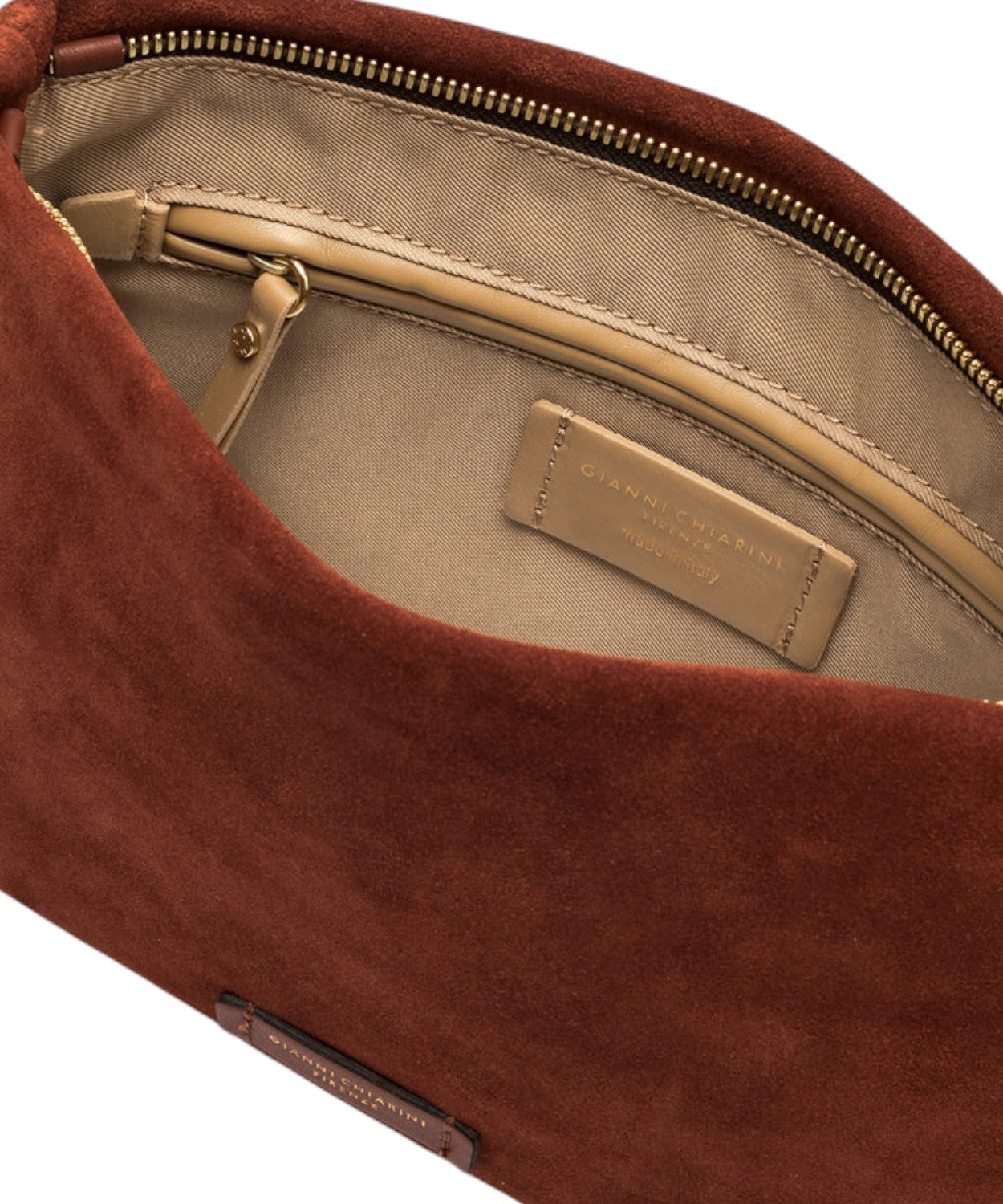 Pochette Brenda in Pelle Scamosciata-Gianni Chiarini-Pochette-Vittorio Citro Boutique