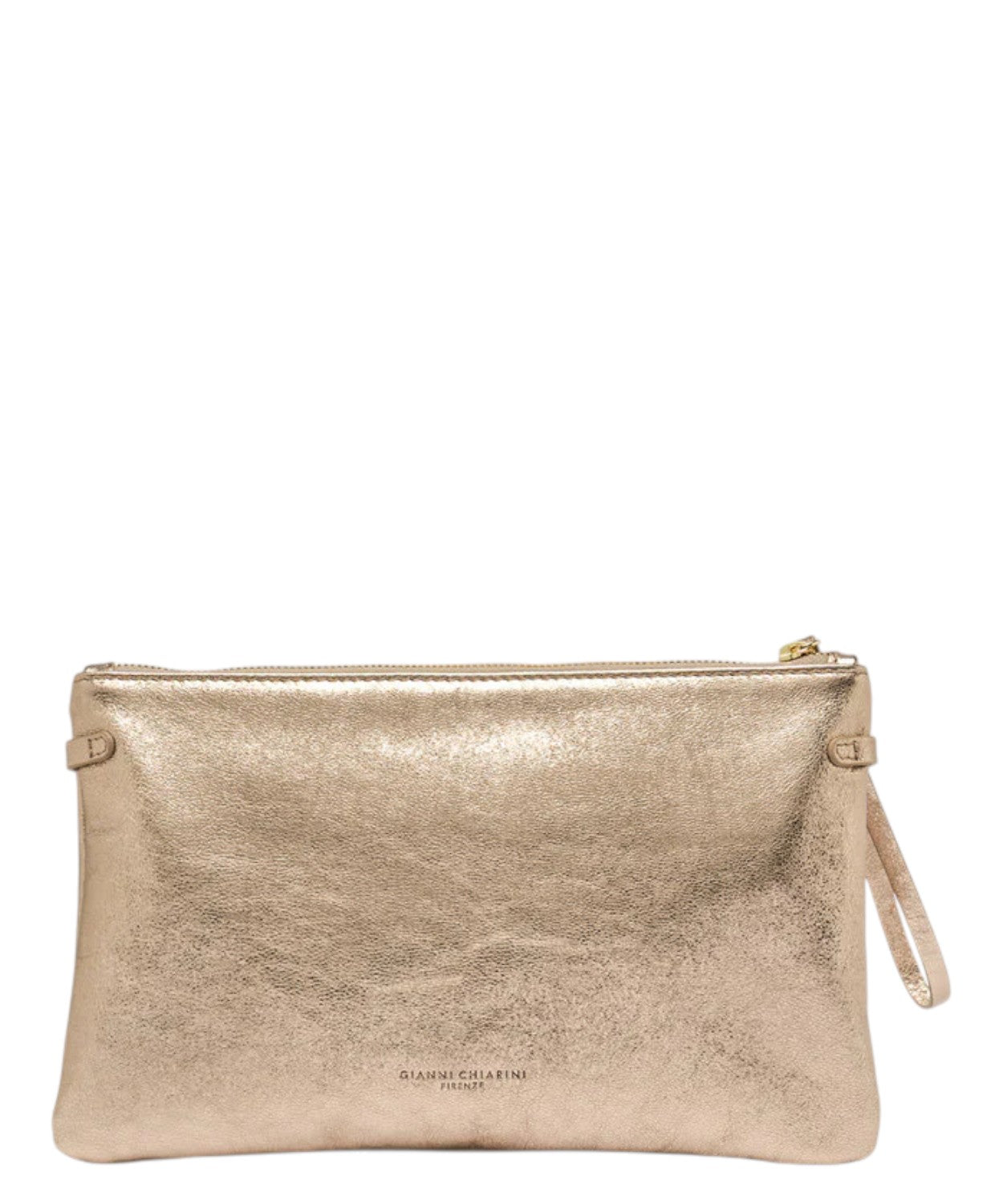 Pochette femme Gianni Chiarini Hermy en cuir laminé