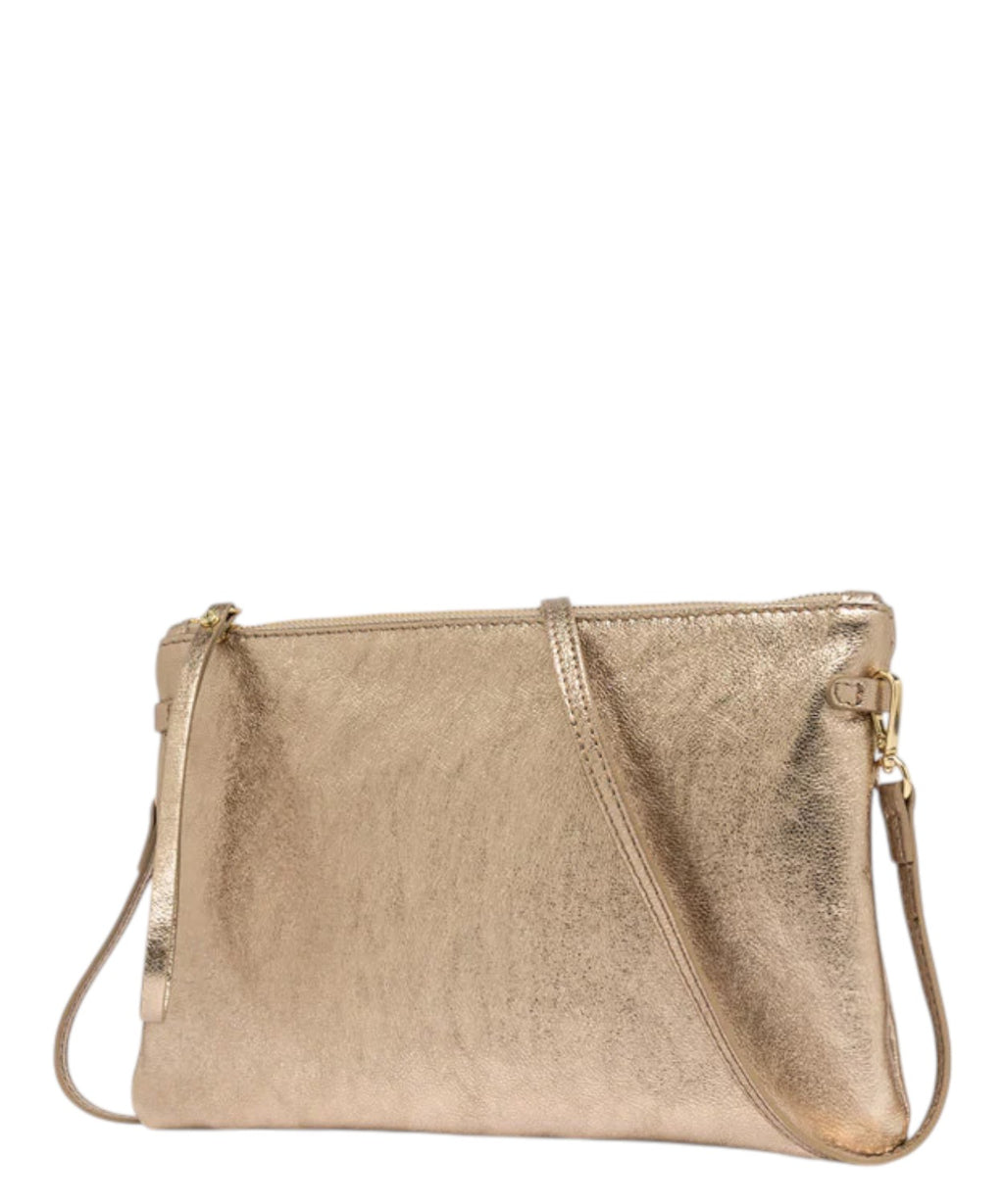 Pochette femme Gianni Chiarini Hermy en cuir laminé