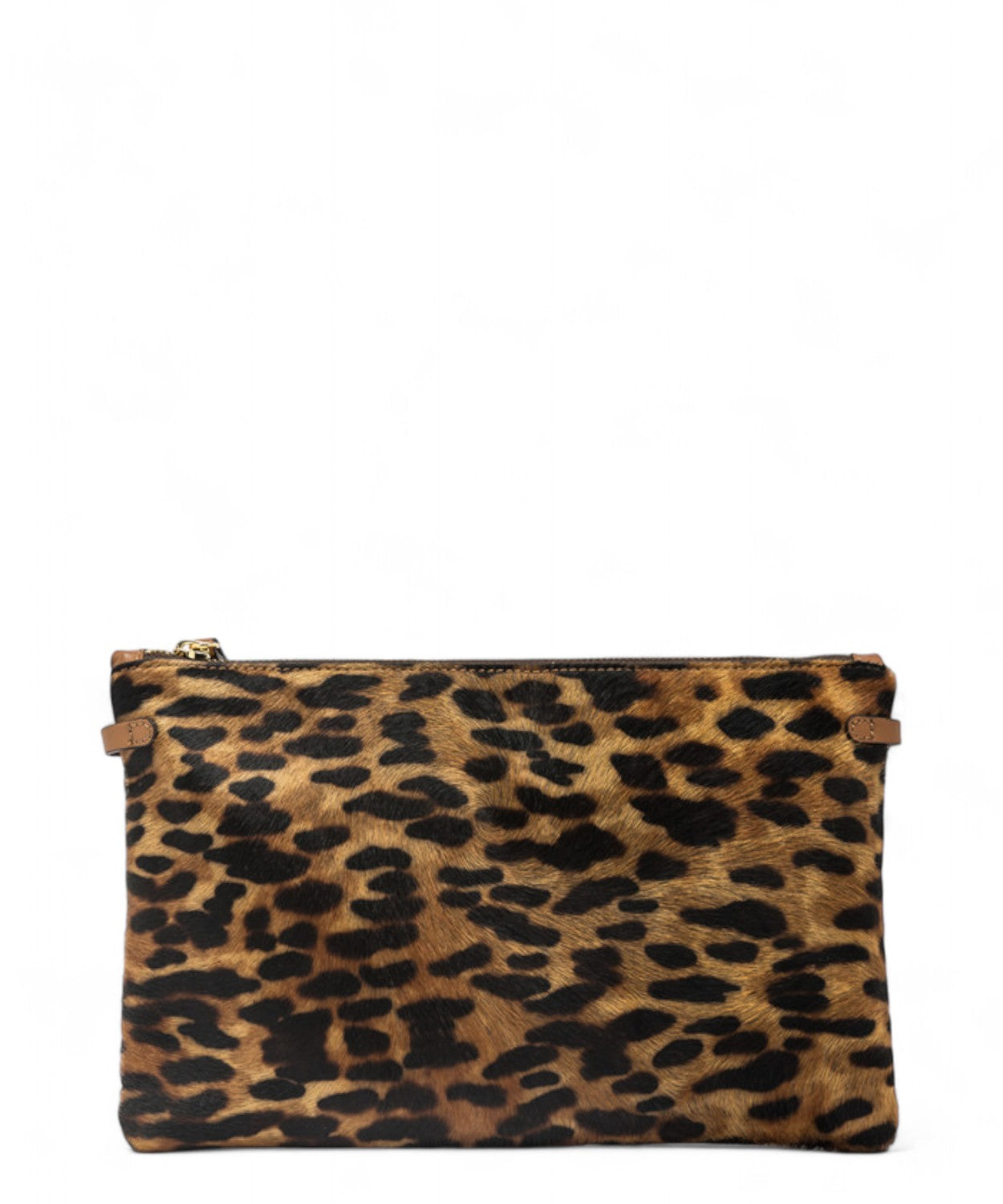 Gianni Chiarini Clutch Hermy in Pelle Effetto Cavallino con Tracolla