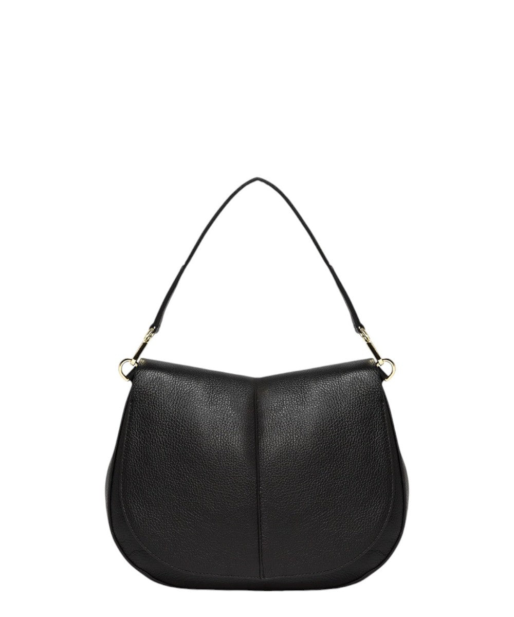 Borsa Helena Round in Pelle Martellata-Gianni Chiarini-Borse a spalla-Vittorio Citro Boutique