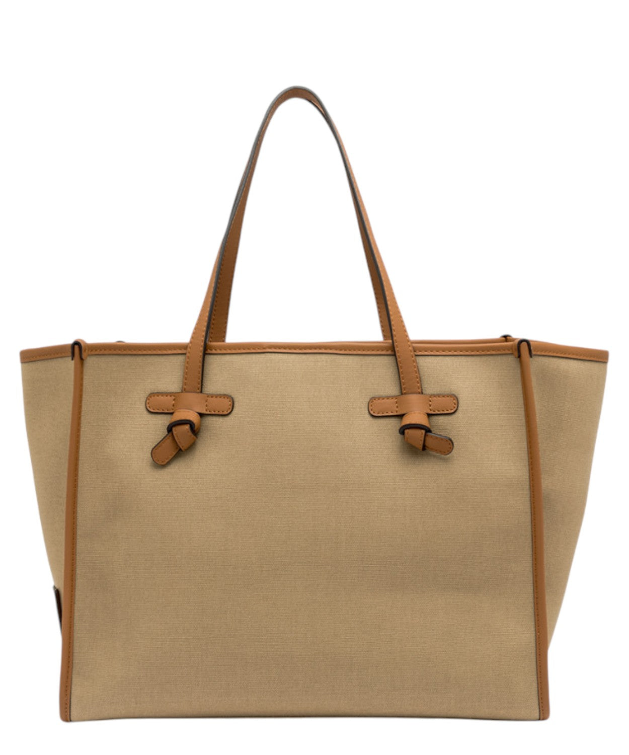Shopping Bag Marcella in Canvas-Gianni Chiarini-Borse a spalla-Vittorio Citro Boutique