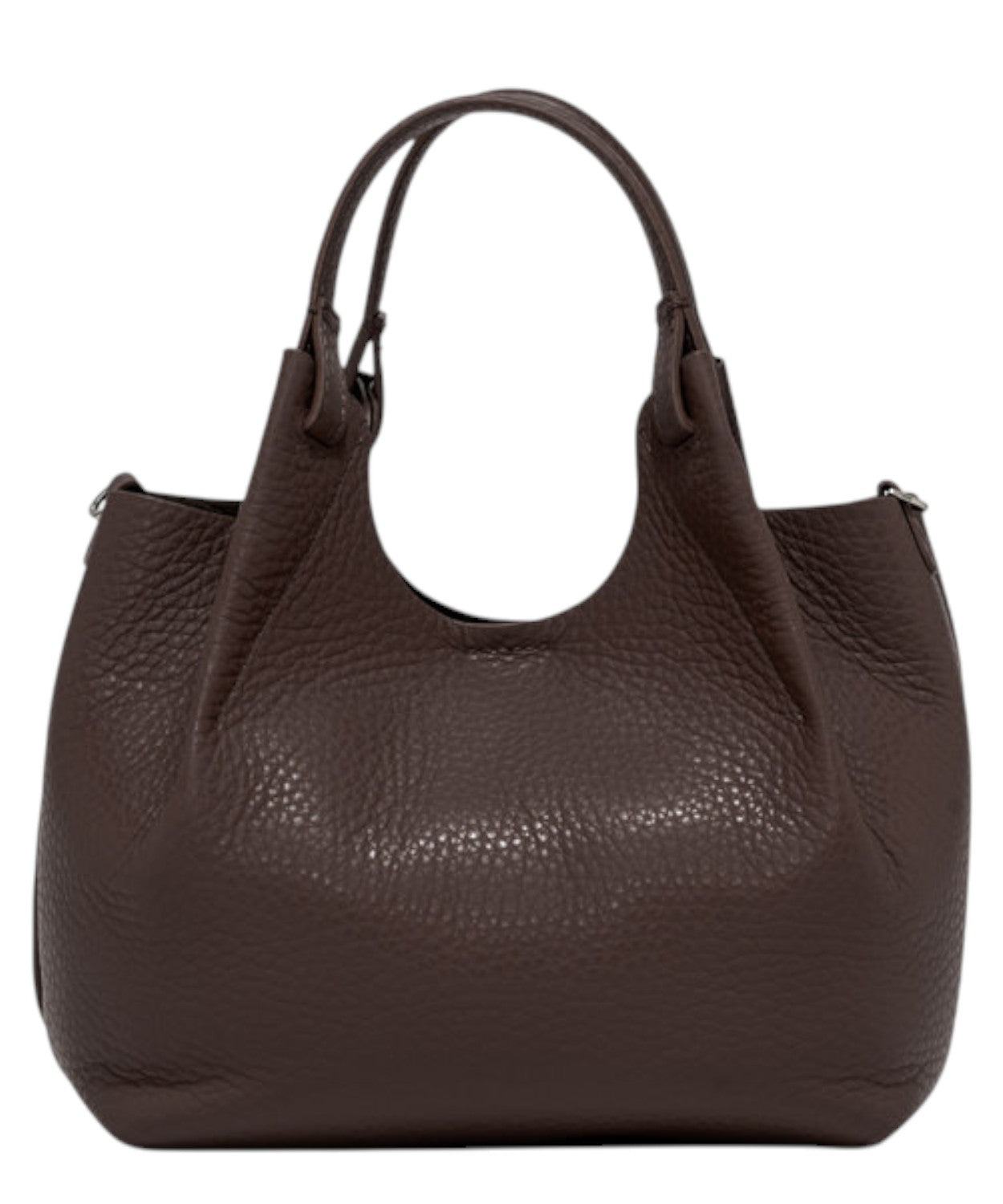 Borsa Dua Mini in Pelle a Grana Maxi-Gianni Chiarini-Borse a mano-Vittorio Citro Boutique