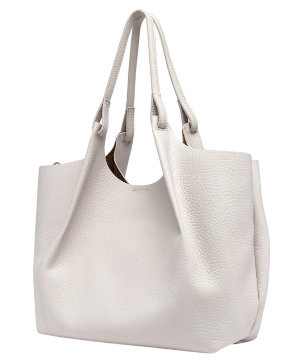 Borsa DUA grande in Pelle Double Grana Maxi-Gianni Chiarini-Borse a spalla-Vittorio Citro Boutique