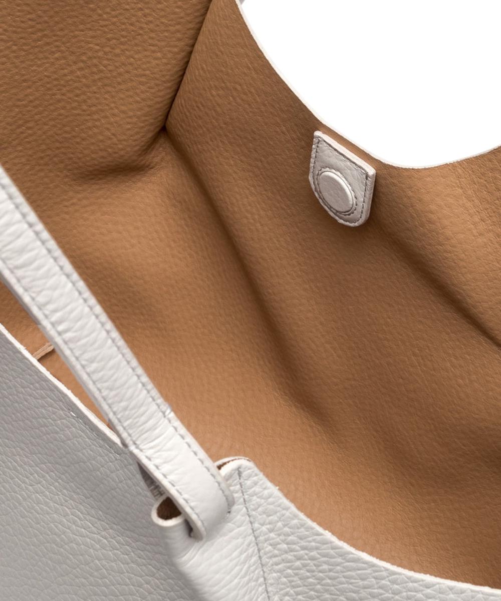 Borsa DUA grande in Pelle Double Grana Maxi-Gianni Chiarini-Borse a spalla-Vittorio Citro Boutique