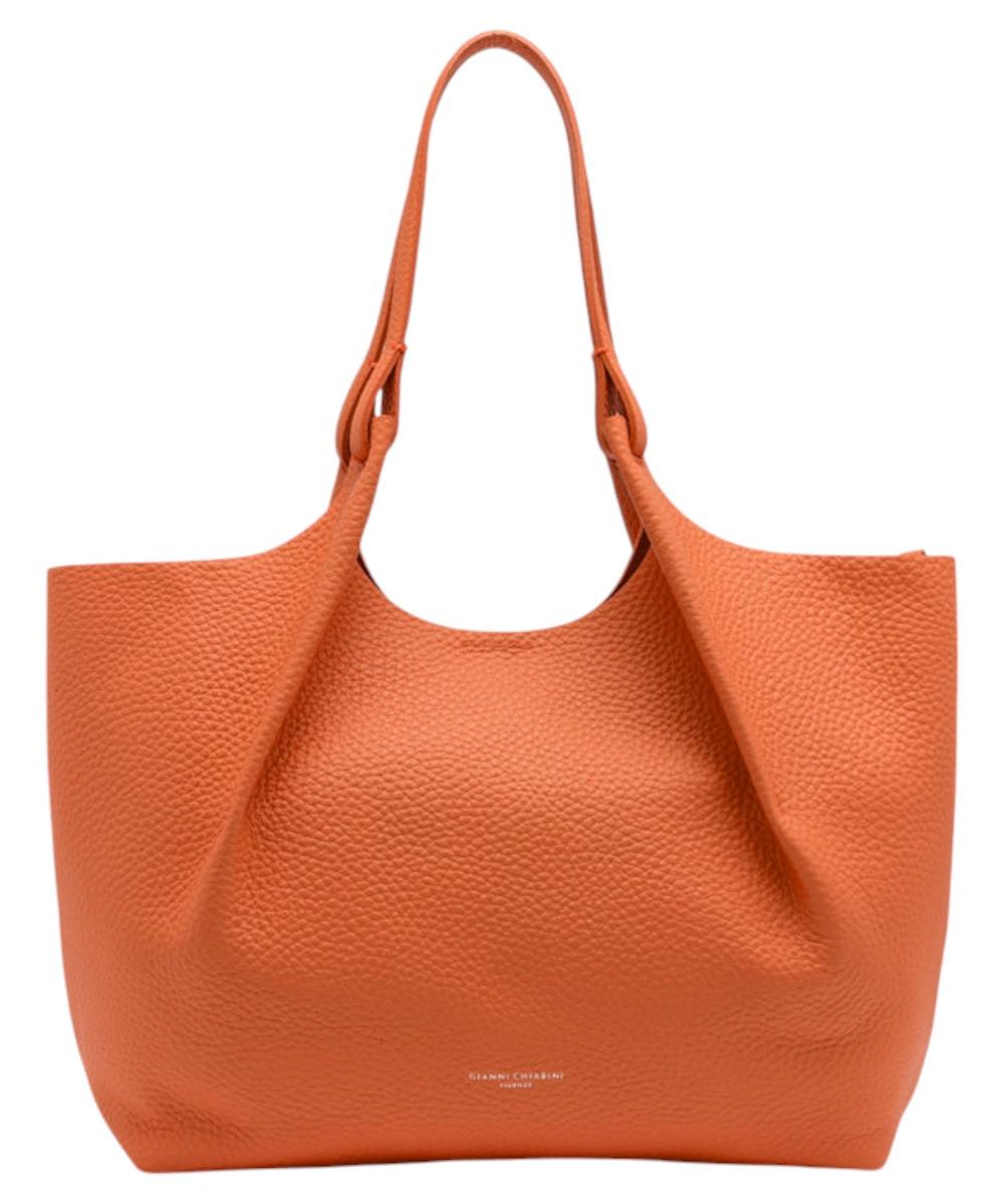 Borsa DUA grande in Pelle Double Grana Maxi-Gianni Chiarini-Borse a spalla-Vittorio Citro Boutique