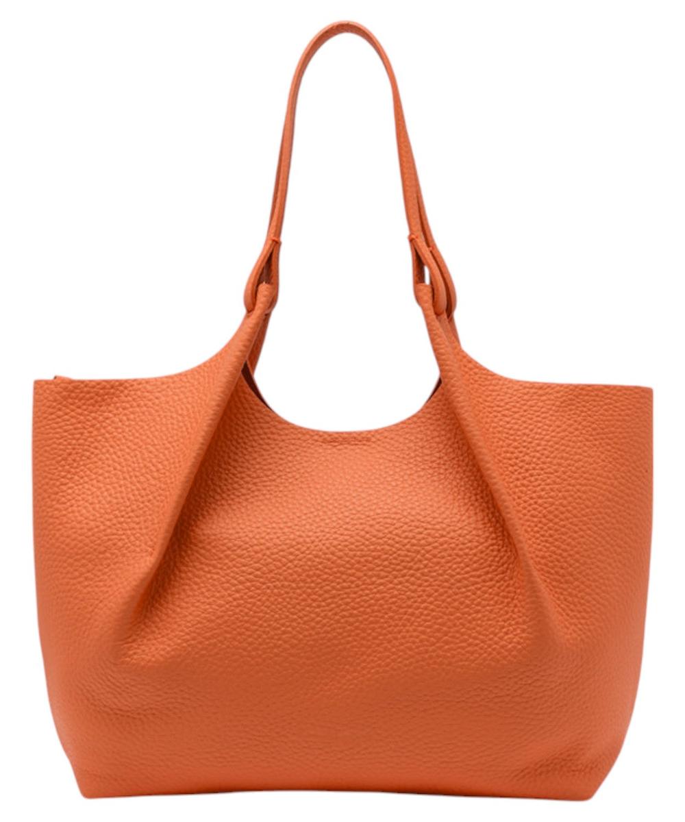 Borsa DUA grande in Pelle Double Grana Maxi-Gianni Chiarini-Borse a spalla-Vittorio Citro Boutique