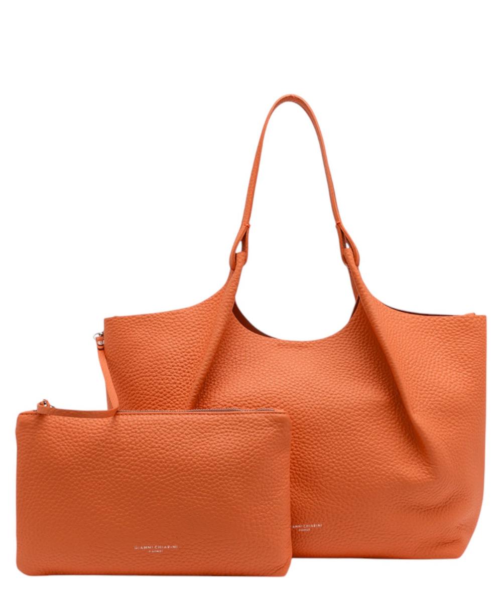 Borsa DUA grande in Pelle Double Grana Maxi-Gianni Chiarini-Borse a spalla-Vittorio Citro Boutique