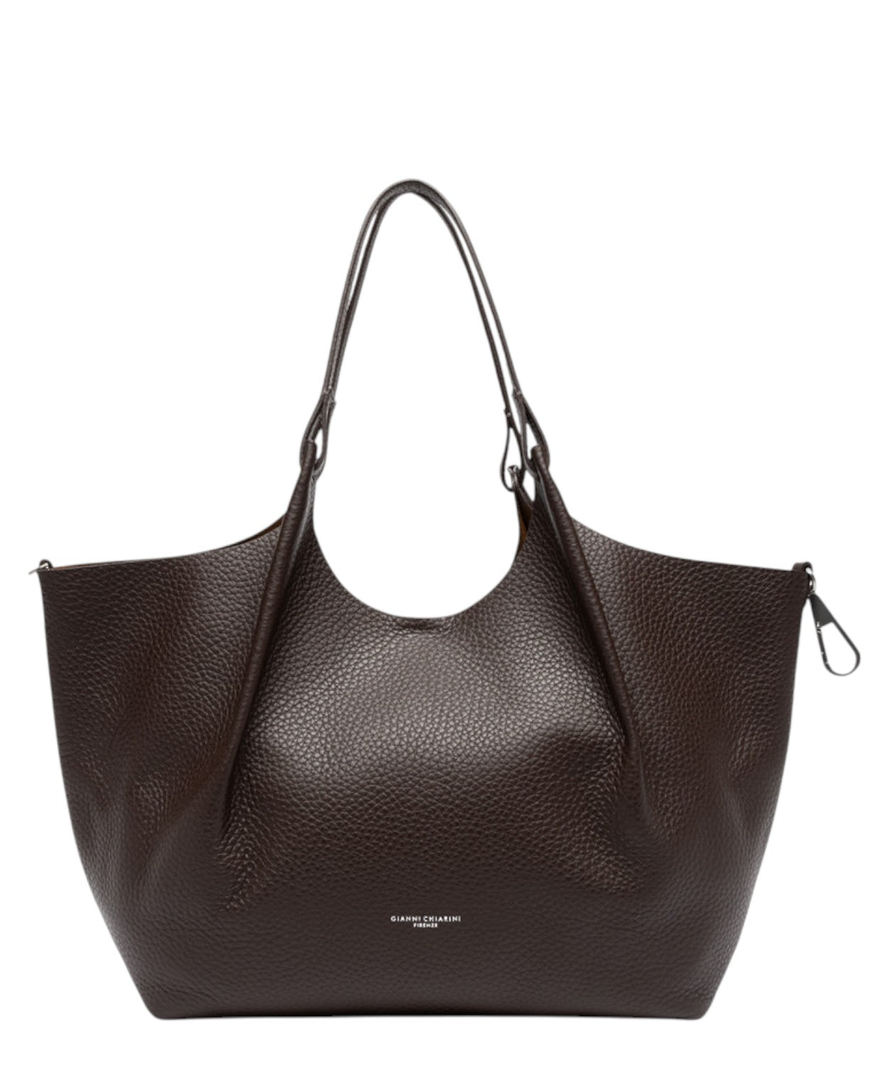 Borsa Dua in Pelle Double Grana Maxi-Gianni Chiarini-Borse a spalla-Vittorio Citro Boutique