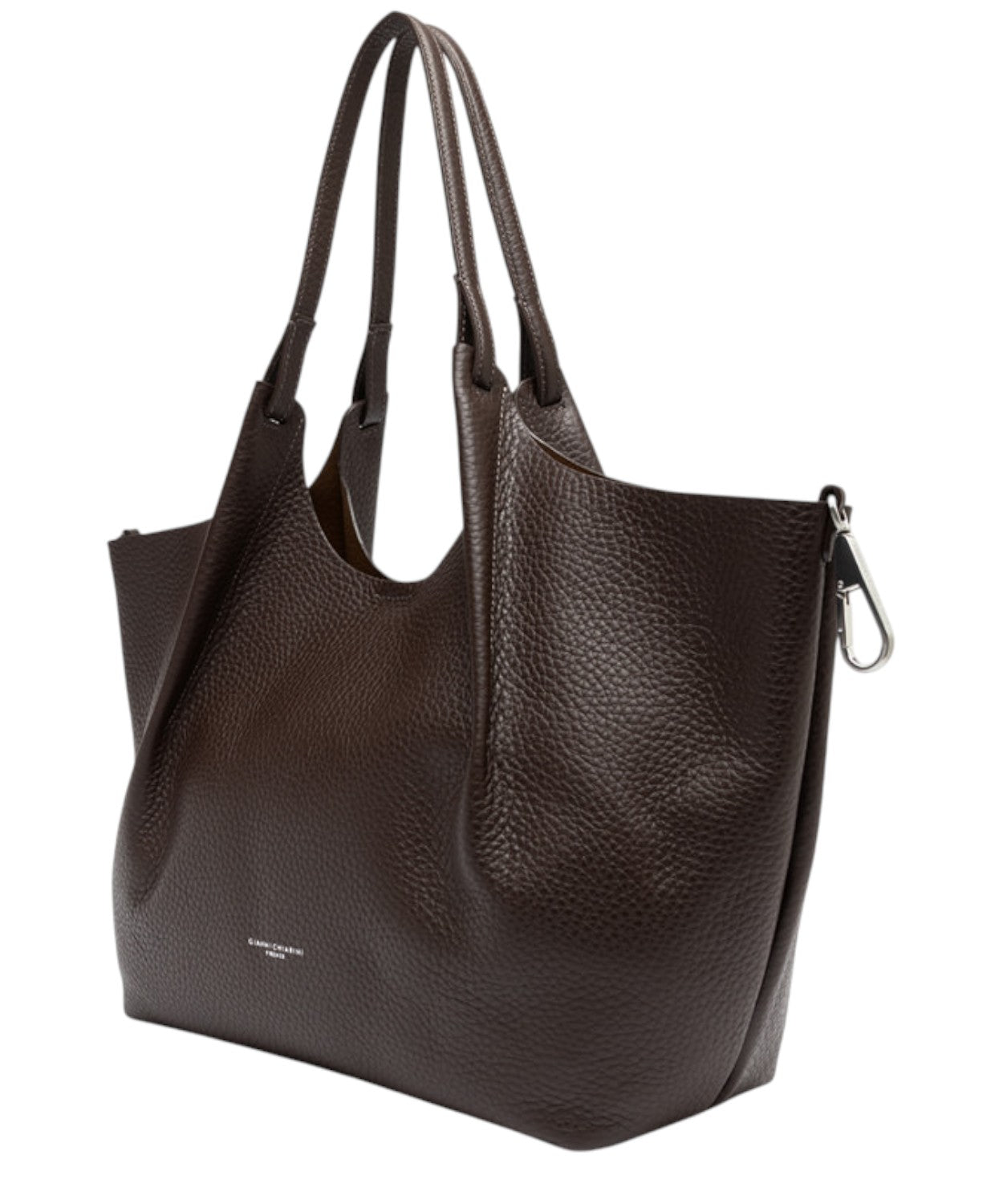 Borsa Dua in Pelle Double Grana Maxi-Gianni Chiarini-Borse a spalla-Vittorio Citro Boutique