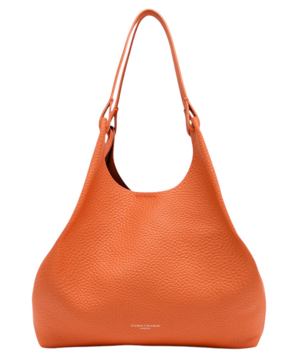 Borsa DUA grande in Pelle Double Grana Maxi-Gianni Chiarini-Borse a spalla-Vittorio Citro Boutique