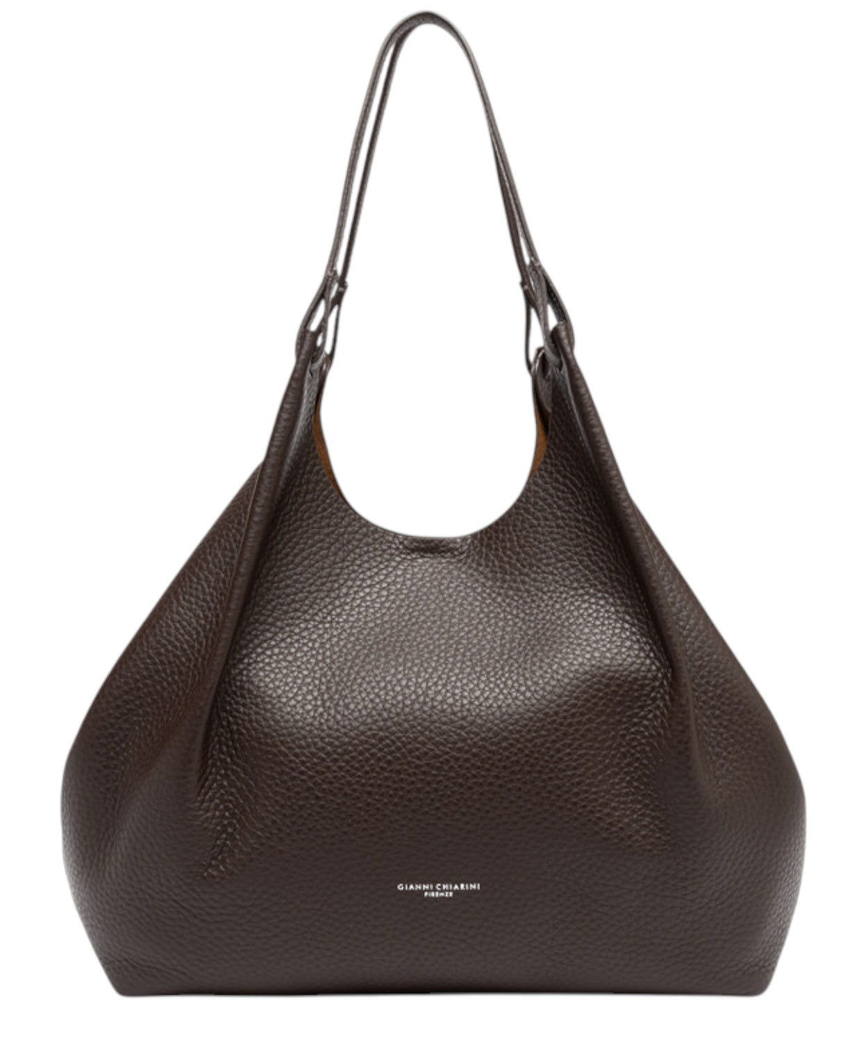 Borsa Dua in Pelle Double Grana Maxi-Gianni Chiarini-Borse a spalla-Vittorio Citro Boutique