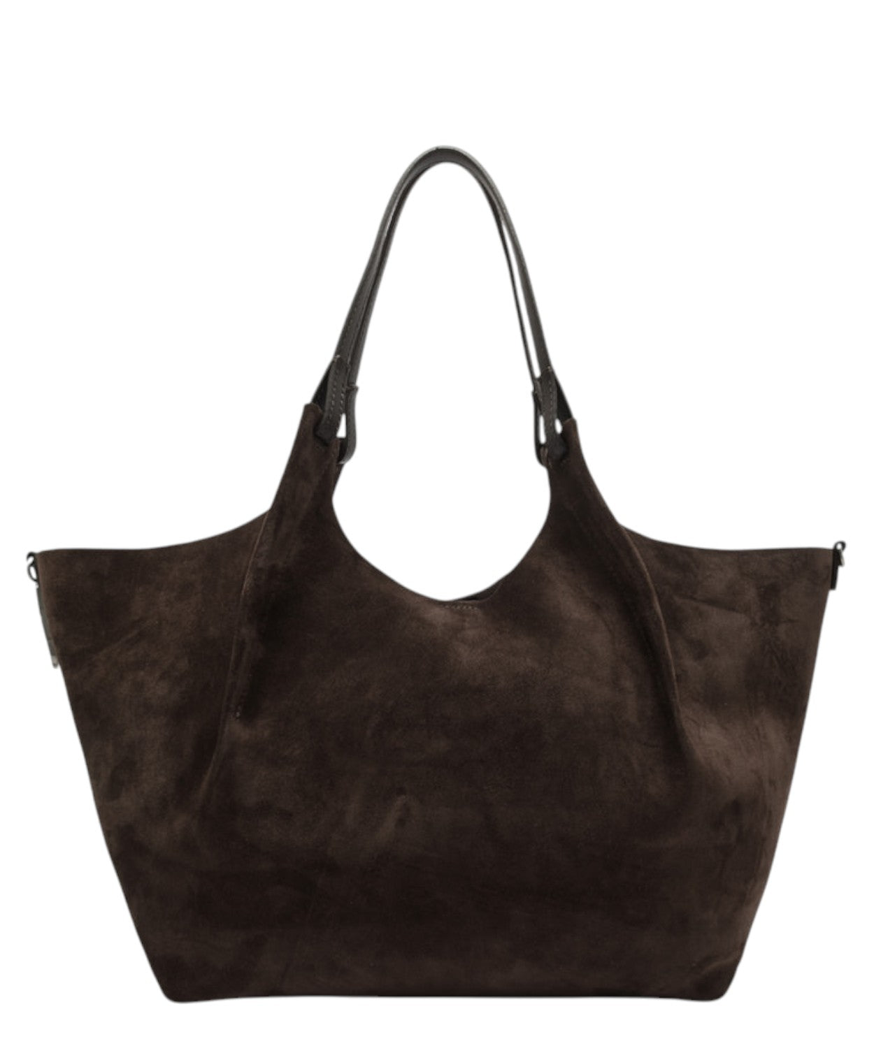 Borsa Dua in Pelle Scamosciata-Gianni Chiarini-Borse a spalla-Vittorio Citro Boutique