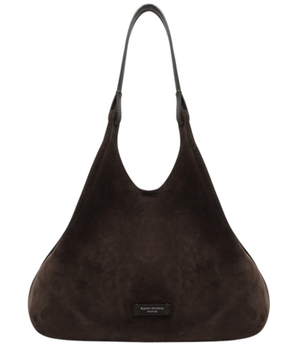 Borsa Dua in Pelle Scamosciata-Gianni Chiarini-Borse a spalla-Vittorio Citro Boutique