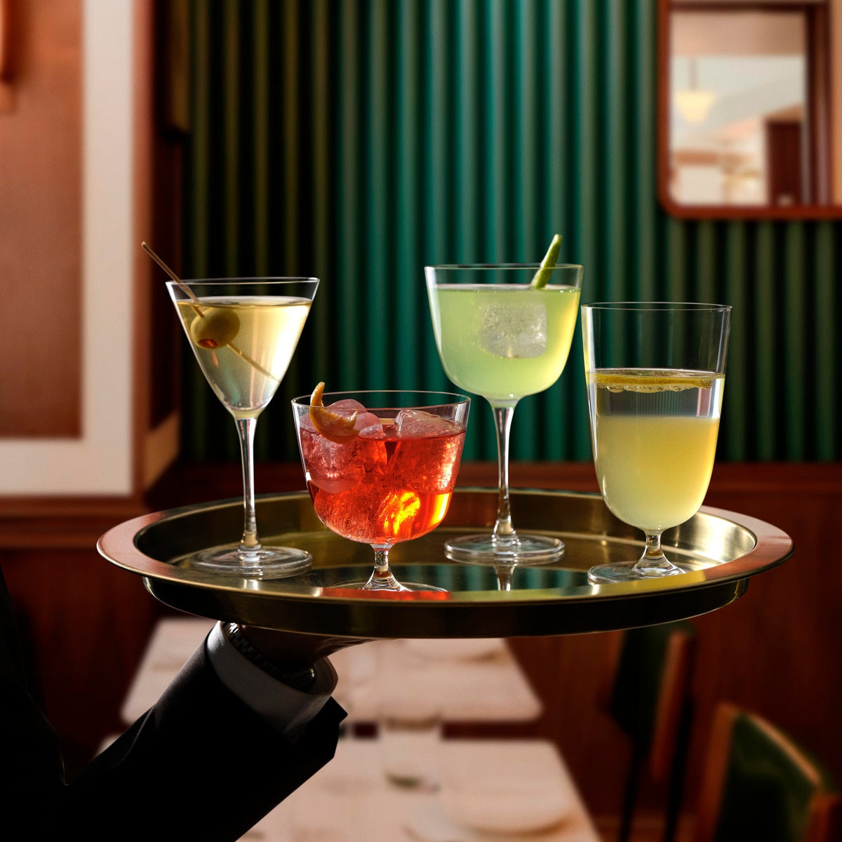Bar/Giani Set of 6 Cocktail Glass Short-NUDE EU-cocktail glass-Vittorio Citro Boutique