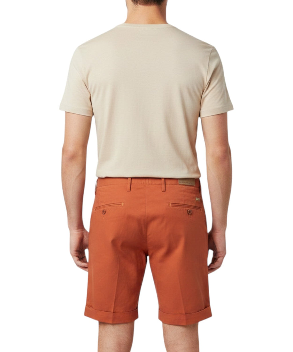 Bermuda Homme Michael Coal en Coton Pima Stretch