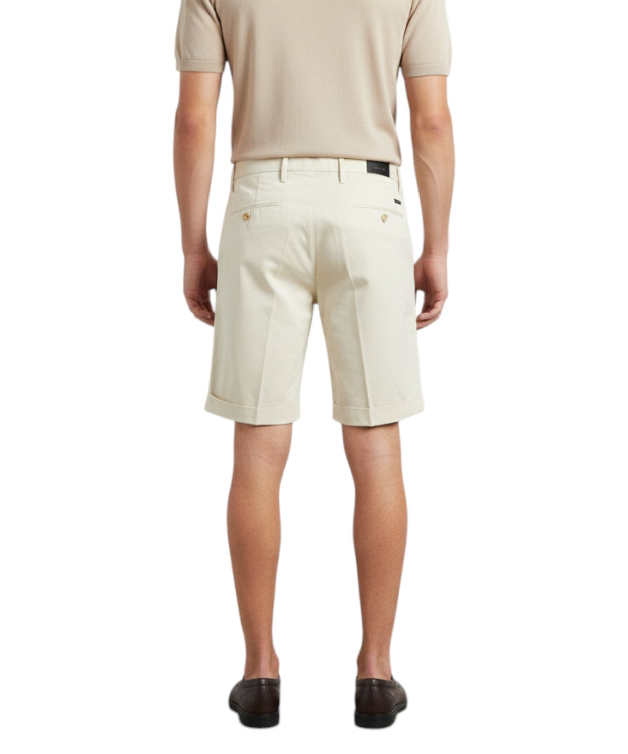 Bermuda Homme Michael Coal en Coton Pima Stretch