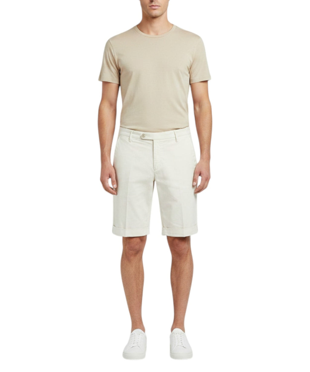 Bermuda Homme Coton Stretch Ventre Plat