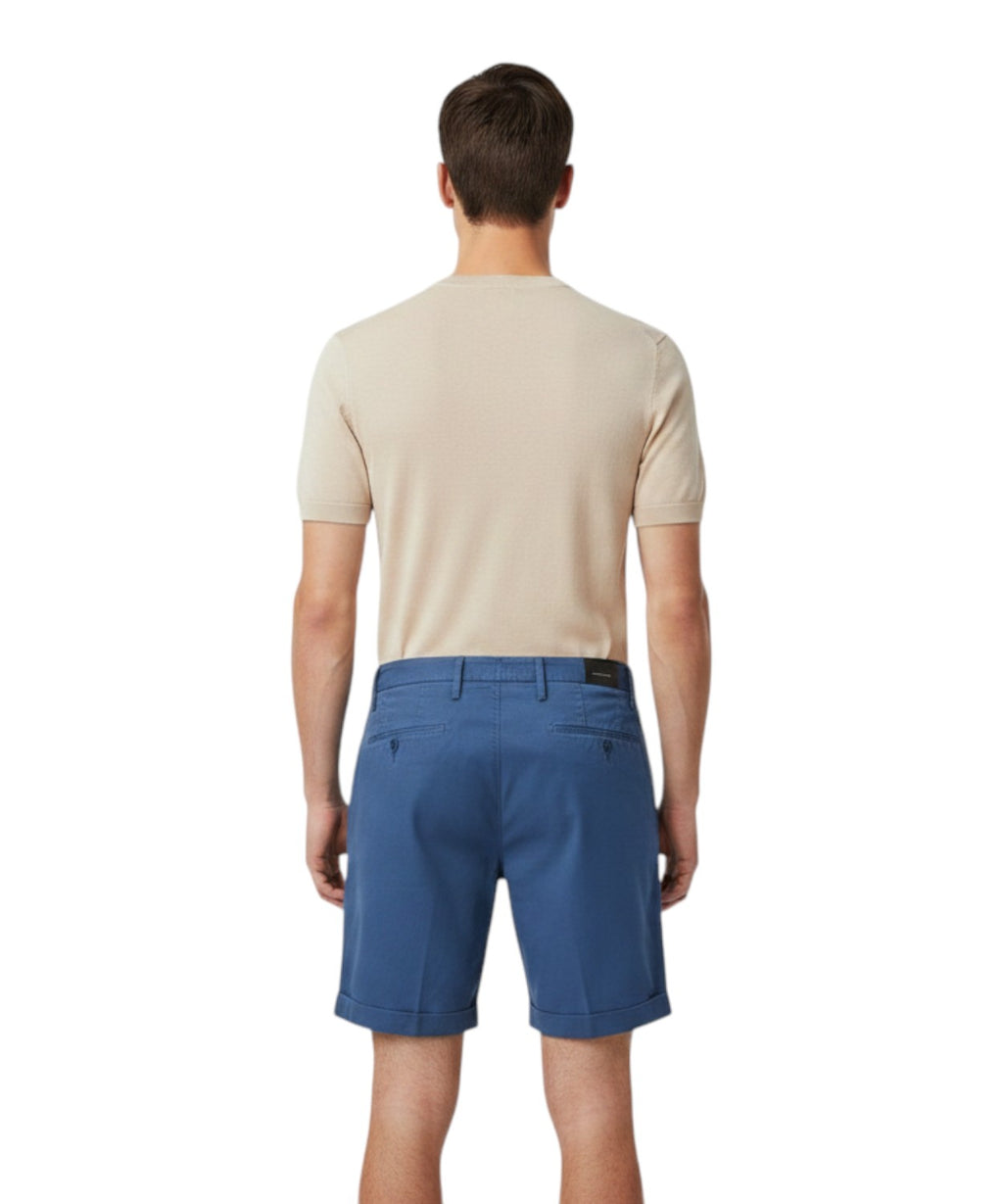 Bermuda Homme Michael Coal en Coton Pima Stretch