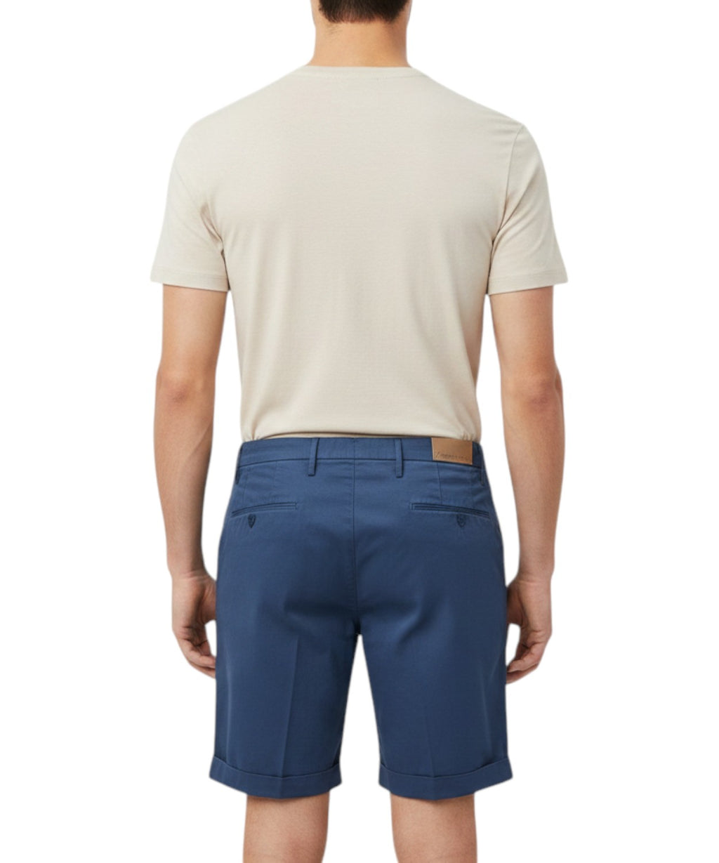 Bermuda homme en coton stretch Michael Coal