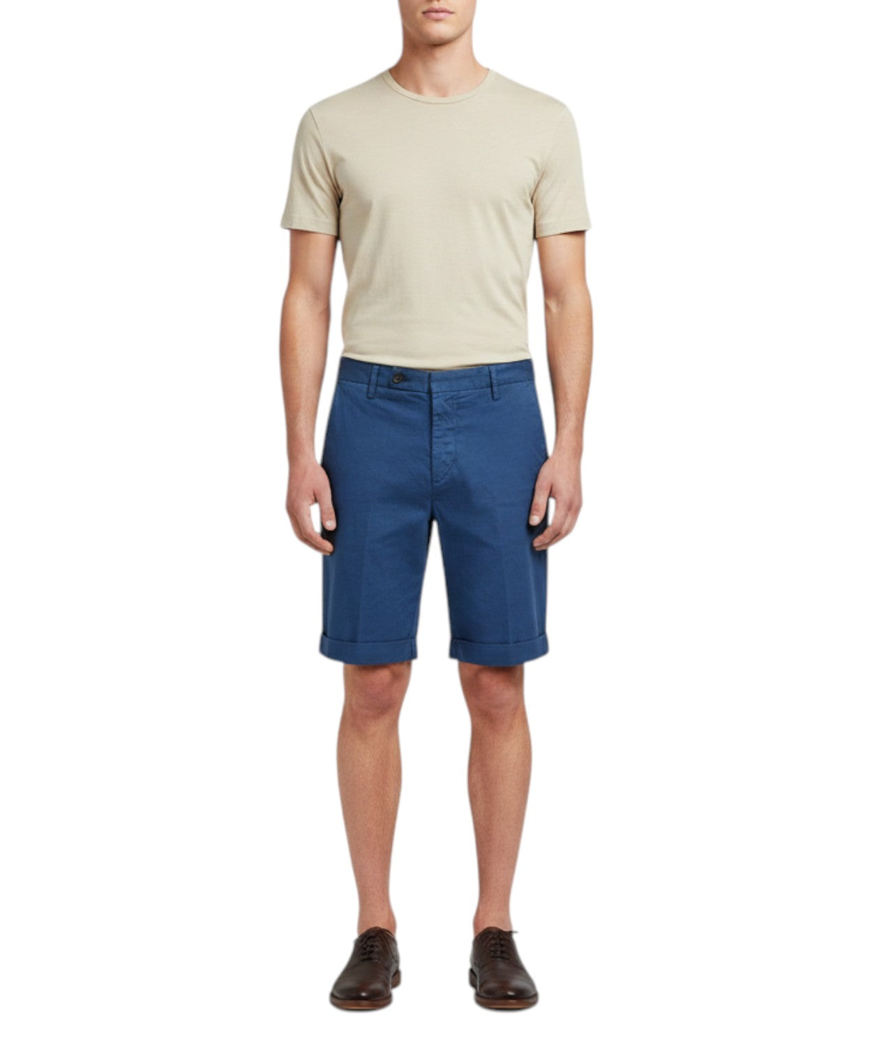 Bermuda Homme Michael Coal en Coton Pima Stretch