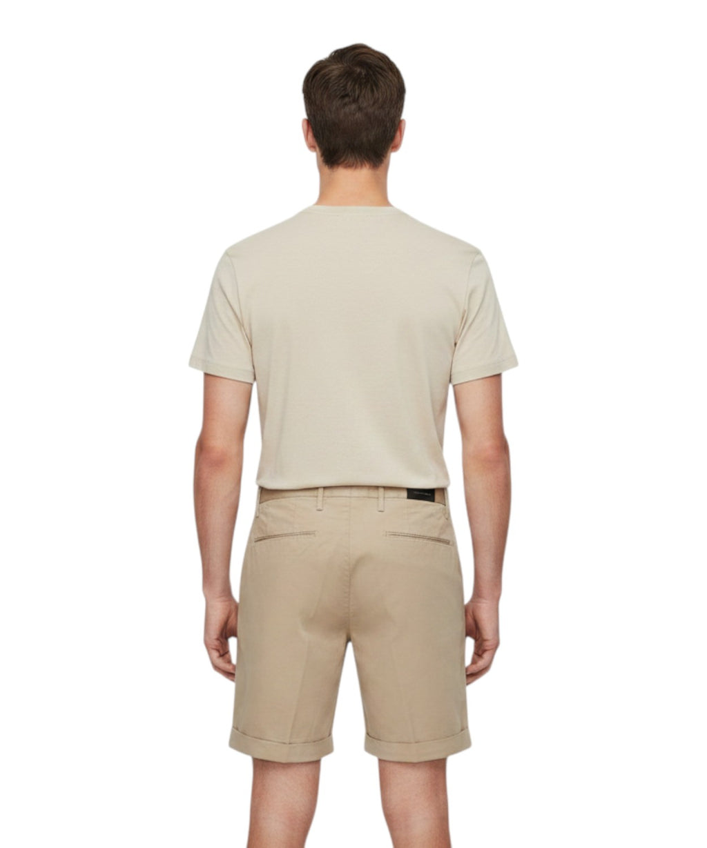 Bermuda Homme Michael Coal en Coton Pima Stretch