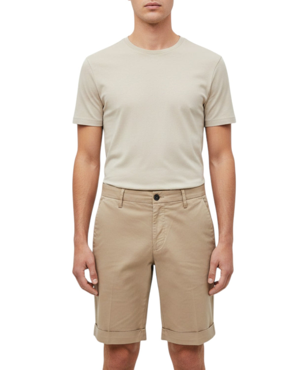 Bermuda Homme Michael Coal en Coton Pima Stretch