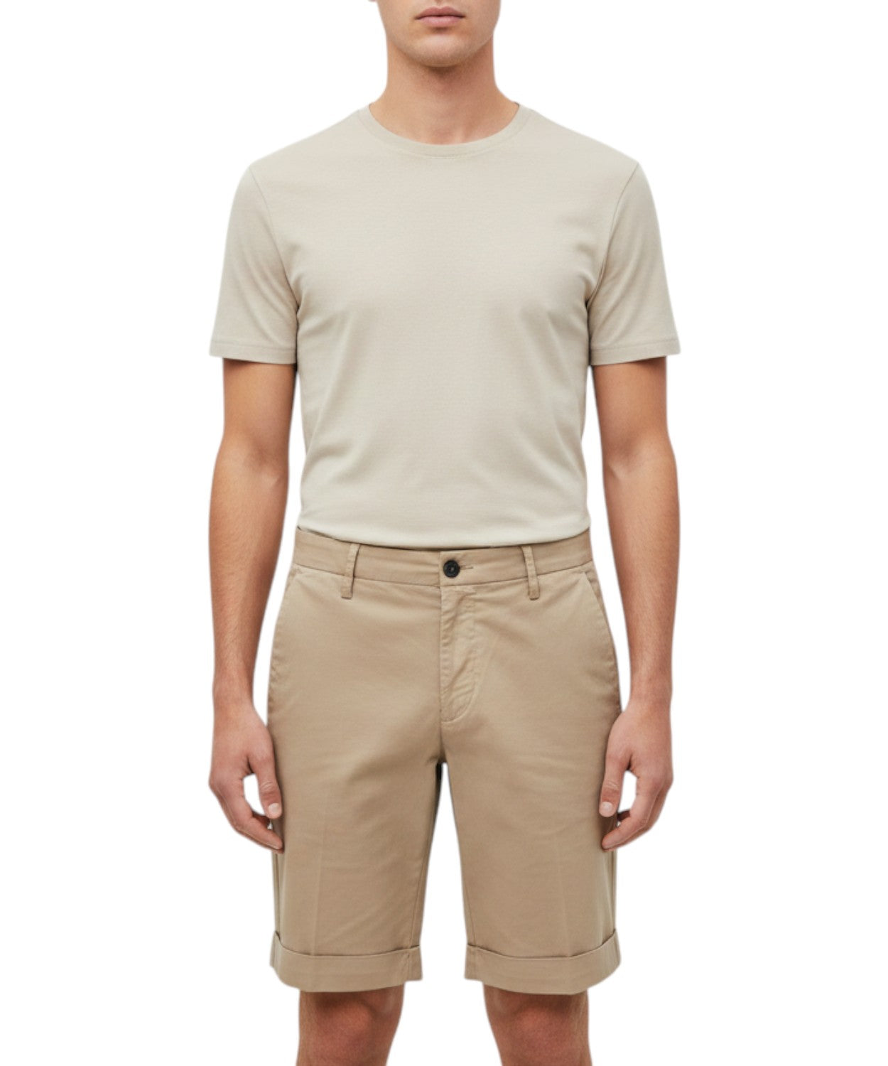 Bermuda Homme Michael Coal en Coton Pima Stretch