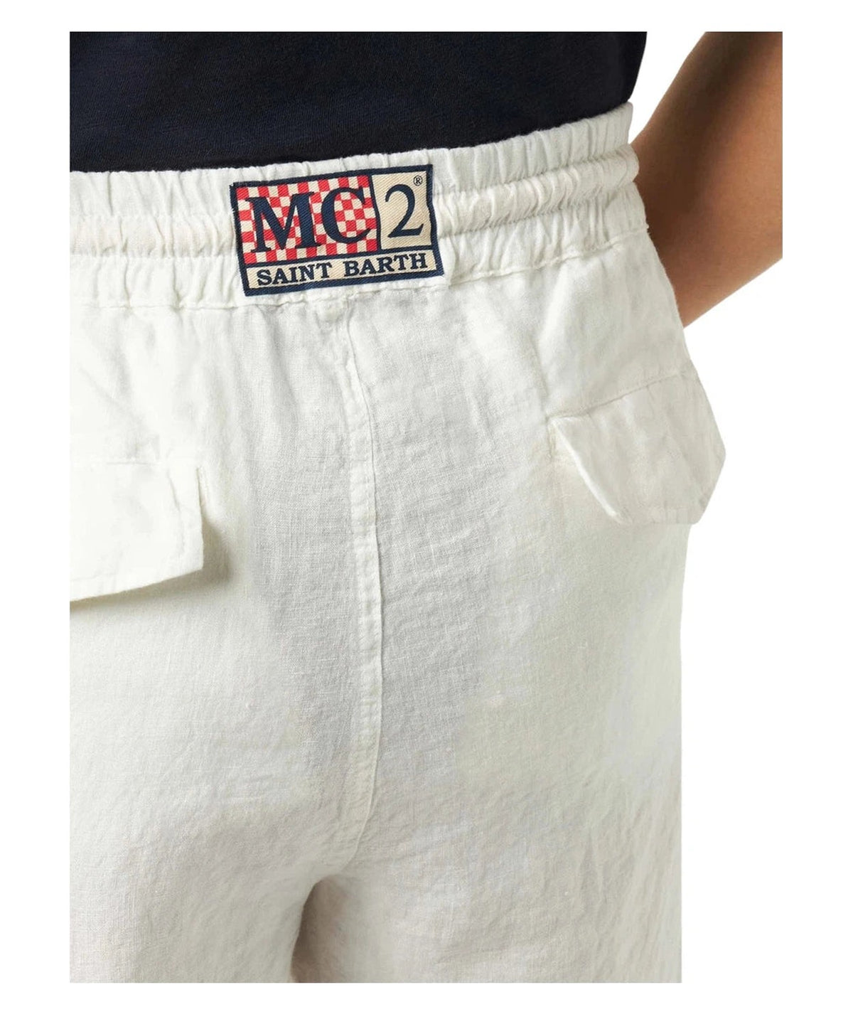 Bermuda Uomo in Lino Tinta Unita 4