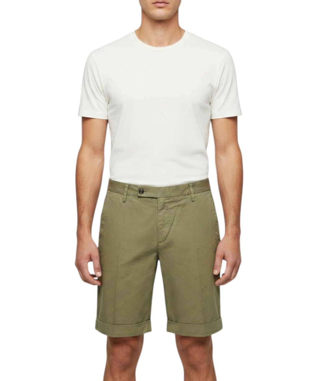 Bermuda Homme Coton Stretch Ventre Plat