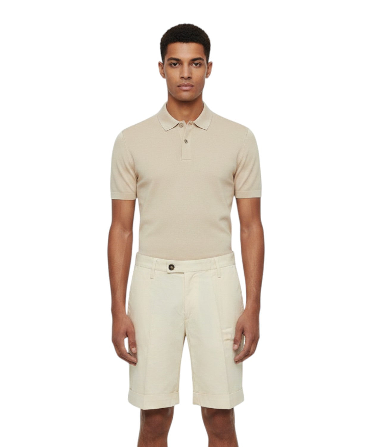 Bermuda Homme Michael Coal en Coton Stretch