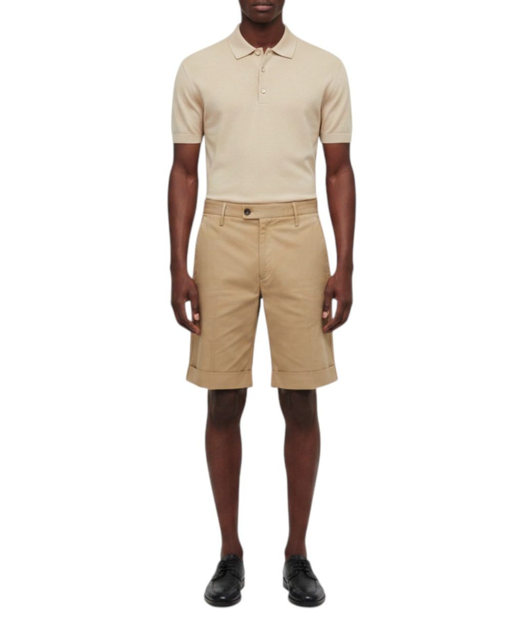 Bermuda Homme Michael Coal en Coton Stretch