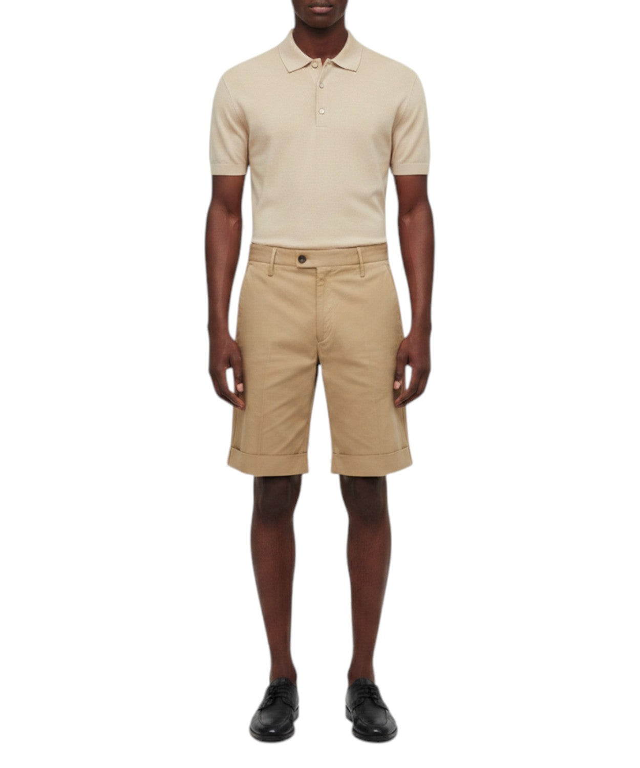 Bermuda Homme Michael Coal en Coton Stretch