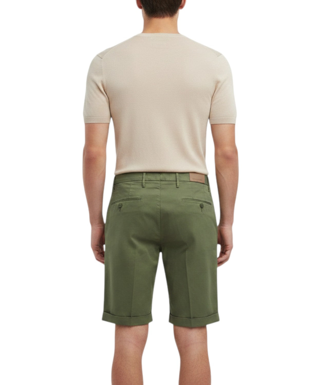 Bermuda homme en coton stretch de Michael Coal