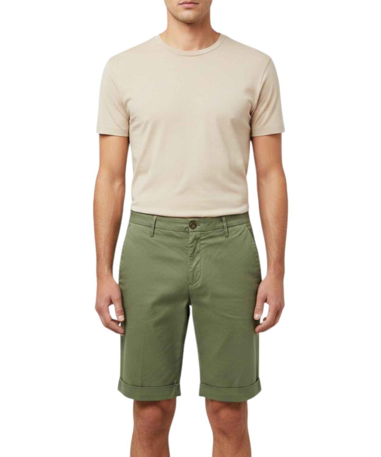 Bermuda homme en coton stretch de Michael Coal