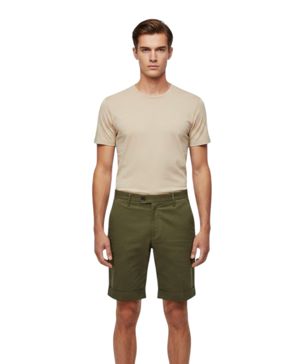 Bermuda Homme Michael Coal en Coton Stretch