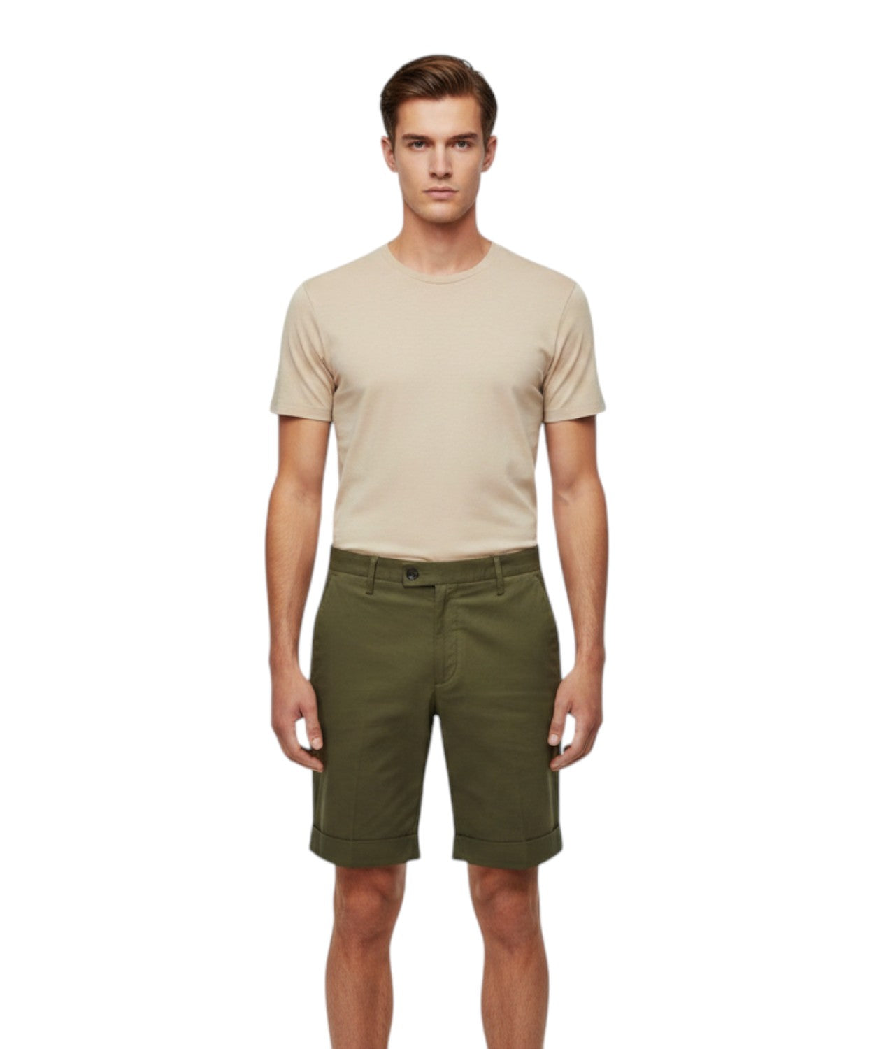 Bermuda Homme Michael Coal en Coton Stretch