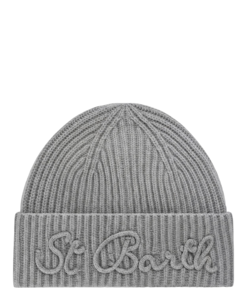 Bonnet côtelé MC2 Saint Barth avec logo