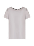 Blusa in raso di seta-Emporio Armani-Top-Vittorio Citro Boutique